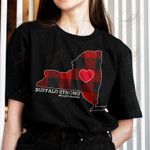 Buffalo Strong - Pray for Buffalo - Buffalo New York Map - Unisex Shirt