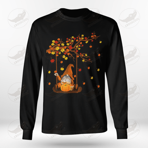Autumn Gnomes Fall Leaves Autumn Hoodie T-shirt
