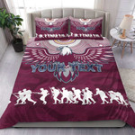 Rugbylife Bedding Set - (Custom) Manly-Warringah Sea Eagles Aboriginal Anzac - Rugby Team Bedding Set | Rugbylife.co
