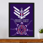 (Custom) Fremantle Dockers Limited Edition - Football Team Framed Wrapped Canvas | Rugbylife.co
