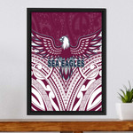 Manly-Warringah Sea Eagles - Rugby Team Framed Wrapped Canvas | Rugbylife.co
