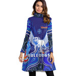 Canterbury-Bankstown Bulldogs Indigenous - Rugby Team High Neck Dress With Long Sleeve | Rugbylife.co
