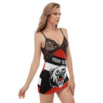 (Custom) North Sydney Bears Special - Rugby Team Back Straps Cami Dress | Rugbylife.co
