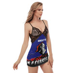 Newcastle Knights Anzac Day - Rugby Team Back Straps Cami Dress | Rugbylife.co
