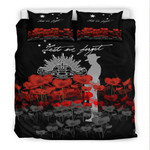 Rugbylife Bedding Set - Australian Military Forces Anzac Day Lest We Forget Bedding Set | Rugbylife.co

