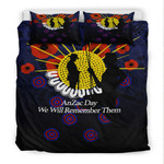 Rugbylife Bedding Set - Anzac Day We Will Remember Them Bedding Set | Rugbylife.co
