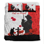 Rugbylife Bedding Set - New Zealand Anzac Lest We Forget Bedding Set | Rugbylife.co
