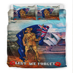 Rugbylife Bedding Set - Anzac Day Australia Peace Bedding Set | Rugbylife.co
