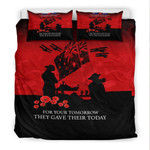 Rugbylife Bedding Set - Anzac Day For Those Who Leave Never To Ruturn Bedding Set | Rugbylife.co
