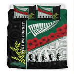 Rugbylife Bedding Set - Australia Indigenous & New Zealand Maori Anzac Bedding Set | Rugbylife.co
