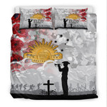 Rugbylife Bedding Set - Anzac Day Lest We Forget Camouflage & Poppy Bedding Set | Rugbylife.co
