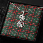 1sttheworld Jewelry - Macdiarmid Modern Graceful Love Giraffe Necklace A7 | 1sttheworld