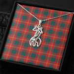 1sttheworld Jewelry - Chisholm Ancient Graceful Love Giraffe Necklace A7 | 1sttheworld