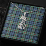 1sttheworld Jewelry - Mackinlay Ancient Graceful Love Giraffe Necklace A7 | 1sttheworld
