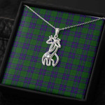 1sttheworld Jewelry - Lockhart Modern Graceful Love Giraffe Necklace A7 | 1sttheworld