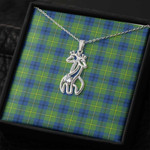 1sttheworld Jewelry - Johnston Ancient Graceful Love Giraffe Necklace A7 | 1sttheworld