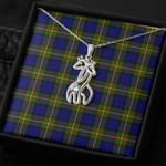 1sttheworld Jewelry - More _Muir Graceful Love Giraffe Necklace A7 | 1sttheworld