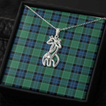 1sttheworld Jewelry - Graham Of Menteith Ancient Graceful Love Giraffe Necklace A7 | 1sttheworld