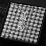 1sttheworld Jewelry - Macfarlane Black _ White Ancient Graceful Love Giraffe Necklace A7 | 1sttheworld