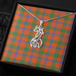 1sttheworld Jewelry - Ross Ancient Graceful Love Giraffe Necklace A7 | 1sttheworld