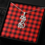 1sttheworld Jewelry - Maciver Modern Graceful Love Giraffe Necklace A7 | 1sttheworld