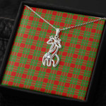 1sttheworld Jewelry - Macgregor Modern Graceful Love Giraffe Necklace A7 | 1sttheworld
