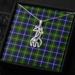 1sttheworld Jewelry - Macneill Of Barra Modern Graceful Love Giraffe Necklace A7 | 1sttheworld