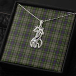 1sttheworld Jewelry - Davidson Tulloch Dress Graceful Love Giraffe Necklace A7 | 1sttheworld