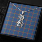 1sttheworld Jewelry - Maclaine Of Loch Buie Hunting Ancient Graceful Love Giraffe Necklace A7 | 1sttheworld