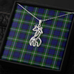 1sttheworld Jewelry - Forbes Modern Graceful Love Giraffe Necklace A7 | 1sttheworld