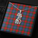 1sttheworld Jewelry - Mar Graceful Love Giraffe Necklace A7 | 1sttheworld