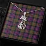 1sttheworld Jewelry - Macdonald Modern Graceful Love Giraffe Necklace A7 | 1sttheworld