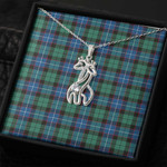 1sttheworld Jewelry - Hunter Ancient Graceful Love Giraffe Necklace A7 | 1sttheworld