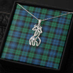 1sttheworld Jewelry - Blackwatch Ancient Graceful Love Giraffe Necklace A7 | 1sttheworld