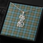 1sttheworld Jewelry - Paisley District Graceful Love Giraffe Necklace A7 | 1sttheworld