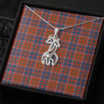 1sttheworld Jewelry - Cameron Of Lochiel Ancient Graceful Love Giraffe Necklace A7 | 1sttheworld
