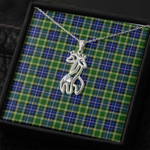 1sttheworld Jewelry - Mackellar Graceful Love Giraffe Necklace A7 | 1sttheworld