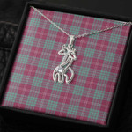 1sttheworld Jewelry - Crawford Ancient Graceful Love Giraffe Necklace A7 | 1sttheworld