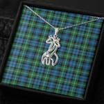 1sttheworld Jewelry - Lyon Clan Graceful Love Giraffe Necklace A7 | 1sttheworld
