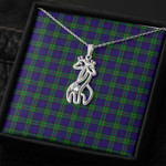1sttheworld Jewelry - Mackinlay Modern Graceful Love Giraffe Necklace A7 | 1sttheworld