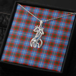 1sttheworld Jewelry - Edinburgh District Graceful Love Giraffe Necklace A7 | 1sttheworld