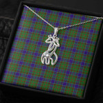 1sttheworld Jewelry - Adam Graceful Love Giraffe Necklace A7 | 1sttheworld