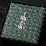 1sttheworld Jewelry - Scott Green Ancient Graceful Love Giraffe Necklace A7 | 1sttheworld