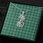 1sttheworld Jewelry - Kennedy Ancient Graceful Love Giraffe Necklace A7 | 1sttheworld