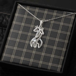 1sttheworld Jewelry - Eternity Graceful Love Giraffe Necklace A7 | 1sttheworld