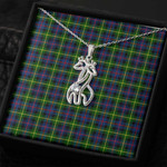 1sttheworld Jewelry - Farquharson Modern Graceful Love Giraffe Necklace A7 | 1sttheworld