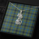 1sttheworld Jewelry - Gillies Ancient Graceful Love Giraffe Necklace A7 | 1sttheworld