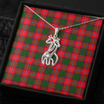 1sttheworld Jewelry - Rattray Modern Graceful Love Giraffe Necklace A7 | 1sttheworld