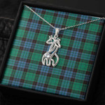1sttheworld Jewelry - Stewart Old Ancient Graceful Love Giraffe Necklace A7 | 1sttheworld