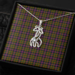 1sttheworld Jewelry - Cochrane Modern Graceful Love Giraffe Necklace A7 | 1sttheworld